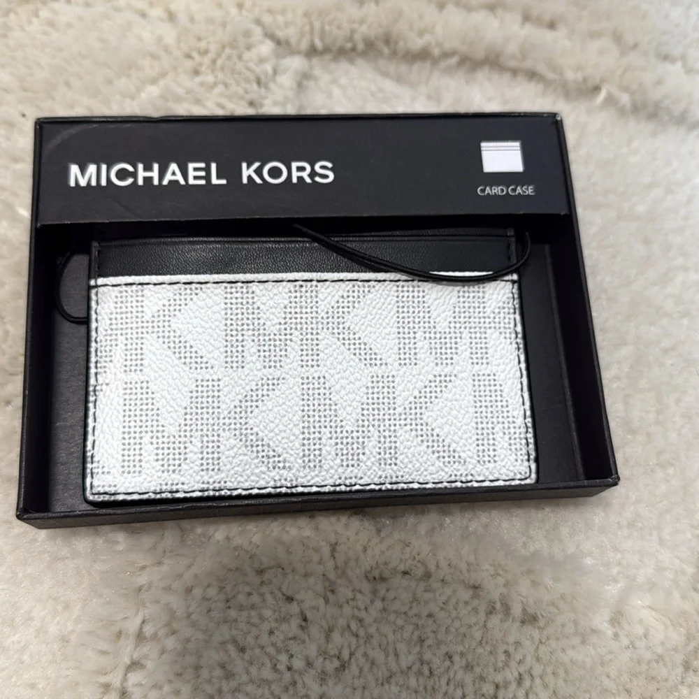 MICHAEL KORS Men’s Cooper Signature Logo Card Case